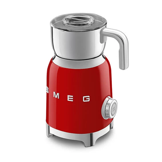 Smeg 50's Style Elektrische Melkopschuimer 600 Ml Rood - Afbeelding 3