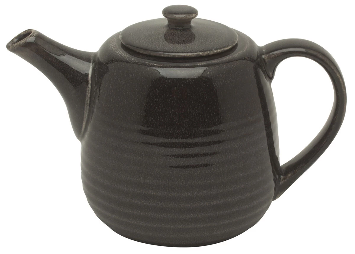 Broste Copenhagen Nordic Coal Theepot 1,3 Liter Aardewerk Donkerbruin