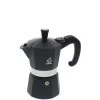 Forever Prestige Noblesse Mokapot 2-kops Aluminium Zwart