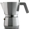 Alessi Moka David Chipperfield Mokapot 9 Kops Aluminium
