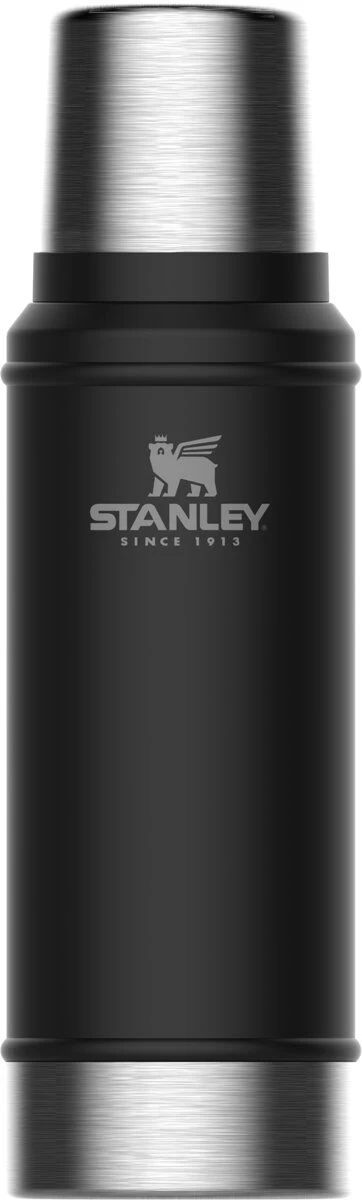 Stanley Classic Thermosfles 750 Ml Mat Zwart
