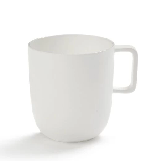 Serax Base Theekop 350ml ø 8 Hoogte 9 Cm Porselein Wit Mat