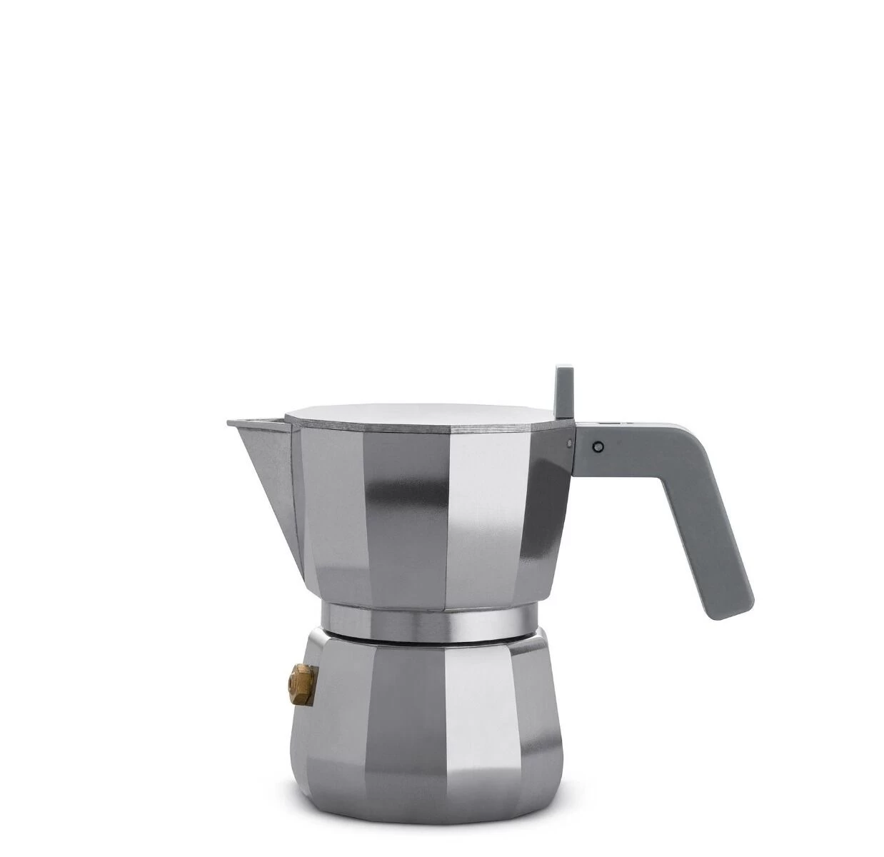 Alessi Moka David Chipperfield Mokapot 6 Kops Aluminium - Afbeelding 2