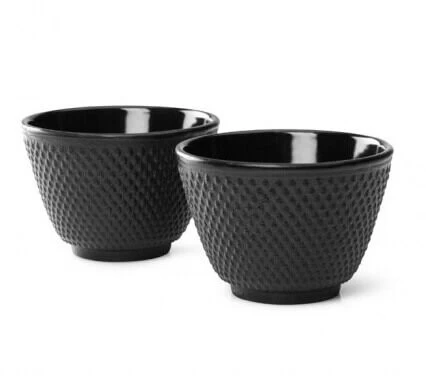 Bredemeijer Xilin Jing Mokken ø 8 Cm Gietijzer Zwart 2 Stuks