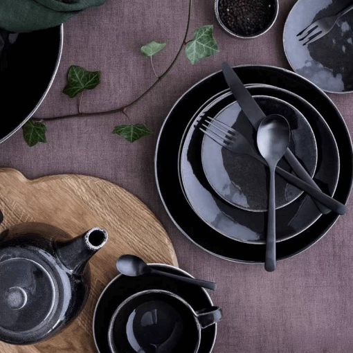 Broste Copenhagen Nordic Coal Theepot 1,3 Liter Aardewerk Donkerbruin - Afbeelding 2