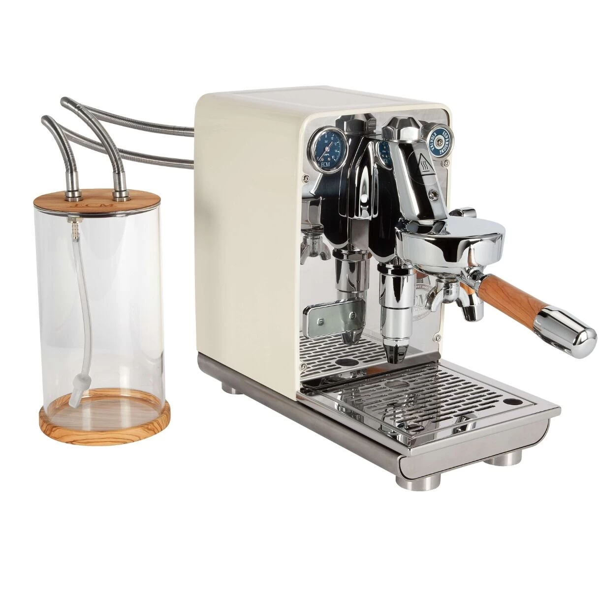 ECM Puristika Espressomachine Rvs / Crème - Afbeelding 2