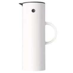 Stelton EM77 Classic Thermoskan 1 Liter Kunststof Wit