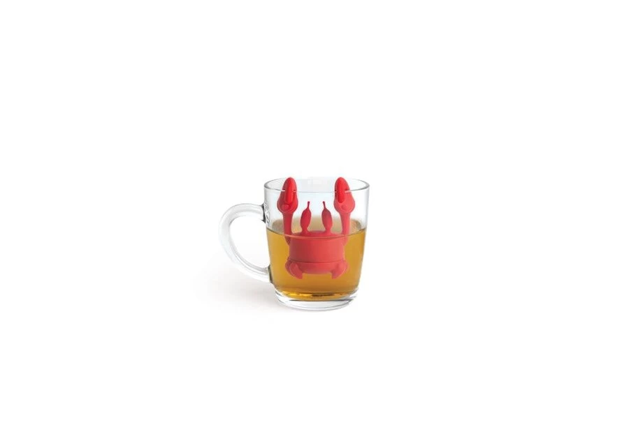 Ototo Crab Tea Thee-ei Kunststof Rood - Afbeelding 3